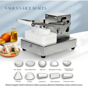 Moule à sushi en acier inoxydable écologique pour rouler des boulettes de riz cuites, design triangulaire <span class=keywords><strong>japonais</strong></span> ITOP FT-60 - Product Image 4