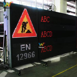 EN12966 جسرية الطريق السريع تعليق vms الطريق الثابتة متغير علامة الحد الأقصى لسرعة المعلومات أدى عرض حركة المرور - Product Image 2