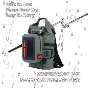 Mochila Impermeable de PVC para Camping y Senderismo, para Aventuras al Aire Libre - Product Image 2