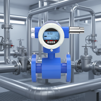 Débitmètre électromagnétique sans fil Clouds, connectivité Cloud, 4G NB-IoT, débitmètre d'eau numérique, système IoT à distance, IP68, MQTT/HTTP