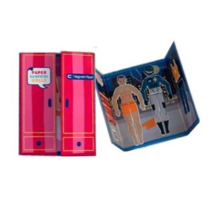 Muñeca de Papel Magnética para Jugar a Vestir con Impresión Personalizada - Product Image 3