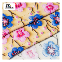 Tissu Imprimé en Rayonne de Chine, Tissage « Make to Order », Motifs Floraux, 100 % Viscose, Prix Abordable, Très Vendu, Prêt à l'Expédition