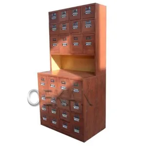 Medical Furniture Chinese Medicine Storage Cabinet Traditional Pharmacy Cabinets Hospital Metal Pharmacy Cabinet