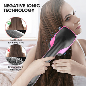 Wholesale 1000W High <b>Power</b> Smooth Electric Hair Curler Large Paddle <b>Brush</b> Head Curler Hair Tools Silky & Smooth Hair Hair <b>Brush</b> - Product Image 2