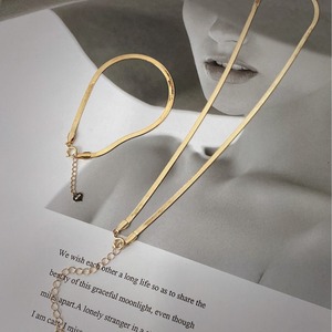 ลดกระหน่ำสร้อยคอกระดูกงูทอง18K สร้อยคอทอง Au750โซ่กระดูกคอแบบคลาสสิก - Product Image 5