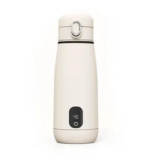 Food grade USB Rechargeable Portable Baby Milk Warmer water heater bottle warmer 4400mAh battery
