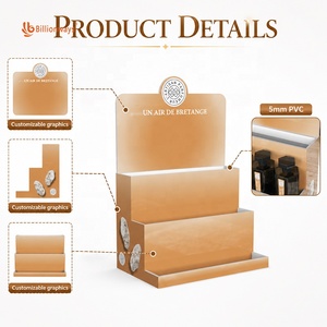 Expositor <span class=keywords><strong>de</strong></span> <span class=keywords><strong>Perfumes</strong></span> Personalizado <span class=keywords><strong>de</strong></span> PVC <span class=keywords><strong>de</strong></span> 5 mm, Estante <span class=keywords><strong>de</strong></span> Mostrador para Botellas <span class=keywords><strong>de</strong></span> Fragancia <span class=keywords><strong>de</strong></span> Tamaño Completo con Logotipo y Póster - Product Image 3