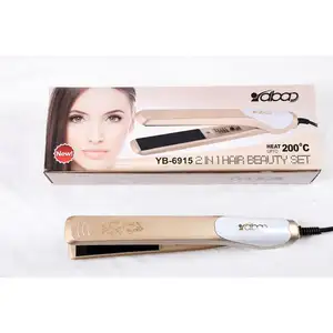 Portable Hair Styling Tools Professional Hair Straighteners And Curler 2 In 1 Flat Iron