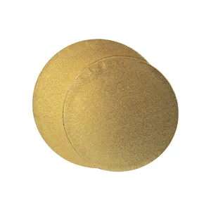 Round Gold Foil Sheet Cake Base Boards For Wedding Birthday Party Baking Accessories Cake Stand