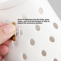 En gros Boucle de chaussure en forme de I pour la décoration, accessoires DIY, pièces, base de fixation, fermoirs, crochets, base florale