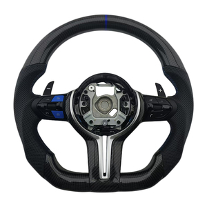 Nuevo Producto, Volante Deportivo de Fibra de Carbono y Cuero Perforado m Performance para BMW Serie 5 F30 F10 F32 F90 F80 F82 F87 - Product Image 1