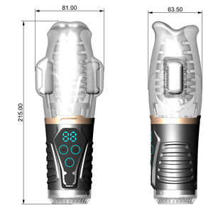 Sıcak satış vajina kedi seks oyuncak erkek aircraft tor uçak fincan uzaktan elektrik dönen emme sıkı Masturbator - Product Image 3