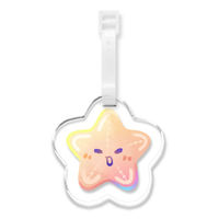 Porte-clés en acrylique Kawaii personnalisé avec pendentif en forme de crème glacée de dessin animé, idéal pour les cadeaux souvenirs