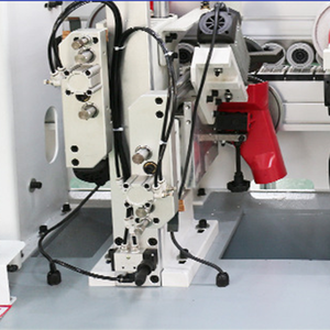 Livraison gratuite entièrement automatique Double Pot de colle mélamine MDF planche à découper les meubles en bois pré-fraisage Machine à plaquer les chants - Product Image 3
