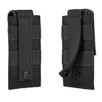 Étui tactique MOLLE, pochette utilitaire, étui vertical multi-outils EDC avec sangle de maintien à pression pour ceinture