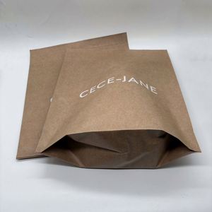 Biodegradable Paper Mailer Custom LOGO Recycle Brown Kraft Paper Mailing Bags for Shipping Eco Friendly Shipping Mailer 2 Strap - Product Image 4