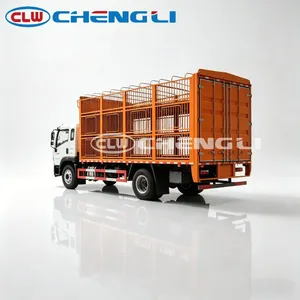 Camión de Transporte de Ganado HOWO 4X2 18t, Vehículo Transportador de Ganado de 3 Niveles para Cerdos, Ovejas y Aves de Corral - Product Image 3