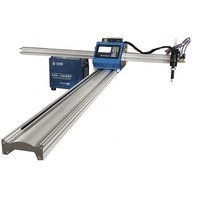Machine de découpe plasma CNC portable de petite taille avec moteur pas à pas, torches de découpe oxy-gaz et plasma 220V/380V