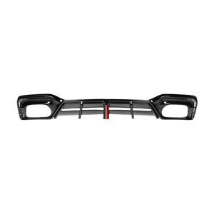 Kit de Carrocería Estilo <span class=keywords><strong>A5</strong></span>, Difusor Trasero Negro Brillante para <span class=keywords><strong>Audi</strong></span> <span class=keywords><strong>A5</strong></span> B9.5 Sport <span class=keywords><strong>Line</strong></span> 2021+, 3 Piezas, Difusor Real con Divisores - Product Image 5