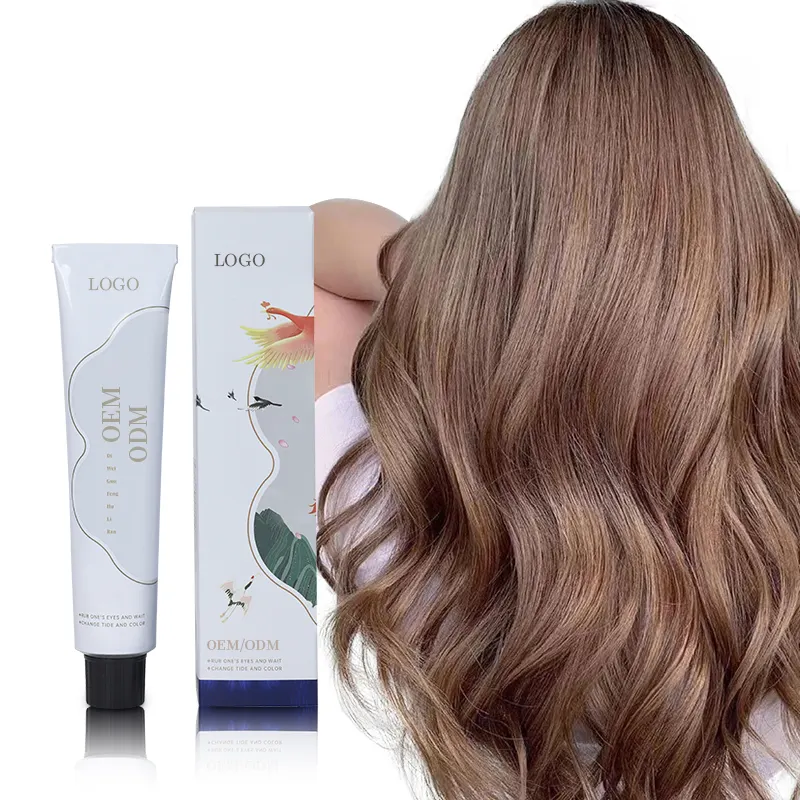 Diwei OEM/ODM 100ml Professional Hair Color Cream Hair Dye Factory Type Working Grey Days Hair Color Cream Factory