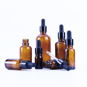 Nouveauté 2026 Bouteille d'huile en verre avec logo personnalisé Ambre Vert Noir Clair Bleu 5ml 10ml 15ml 30ml 20ml 50ml 100ml - Product Image 2