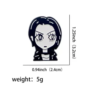 Pin Esmaltado Clásico de Anime Japonés, Figura de Oosaki Nana, Broche para Mujer - Product Image 1