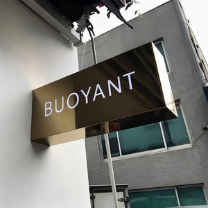 Custom Outdoor Led Advertising <b>Light</b> Box <b>Sign</b> Stainless Steel Acrylic <b>Light</b> Box <b>Sign</b> Board for Business - Product Image 2