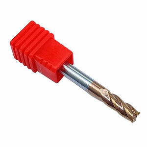 Fraise en bout de haute précision 6mm 4 cannelures HRC55 50mm de longueur revêtement en carbure monobloc fraise usinage CNC - Product Image 5