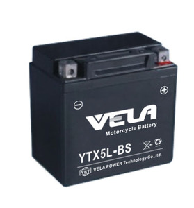 <span class=keywords><strong>Batterie</strong></span> Moto <span class=keywords><strong>YTX5L</strong></span>-<span class=keywords><strong>BS</strong></span> <span class=keywords><strong>12V</strong></span> <span class=keywords><strong>4Ah</strong></span> 5Ah AGM Sans Entretien Scellée au Plomb-Acide pour Moto Tout-Terrain Scooter VTT Jet Ski - Product Image 5