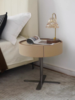 Table de Chevet Flottante Moderne en Bois, 1 Tiroir, Écologique, Durable, Pliable, Meuble de Rangement pour Chambre à Coucher, Appartement, Salon, Hôtel