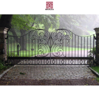Porte moderne en fer forgé, design de portail de maison, mur de clôture, dernières conceptions de portails principaux pour la maison, porte en fer forgé, portes extérieures en fer