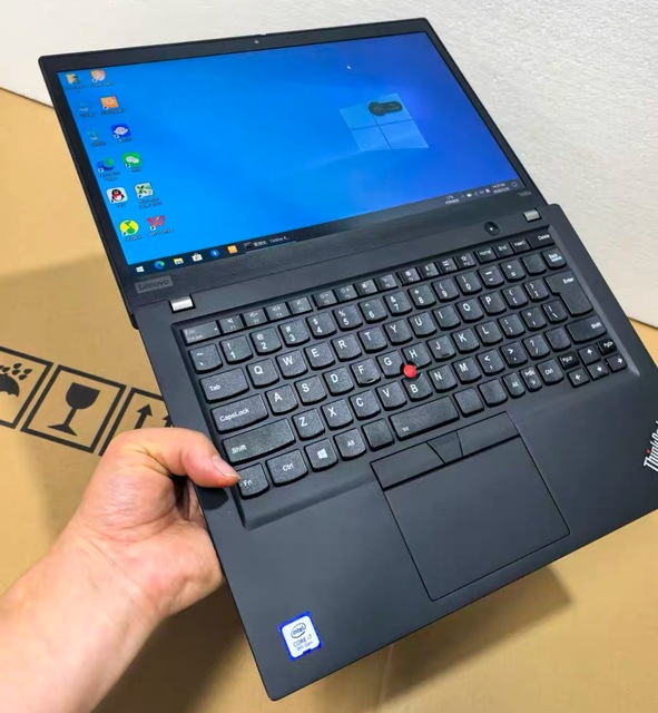 Used Business Laptop 95% New for Thinkpad T490s I5-8th 8G 256G SSD 14.1" Windows10 Personal Home Laptops