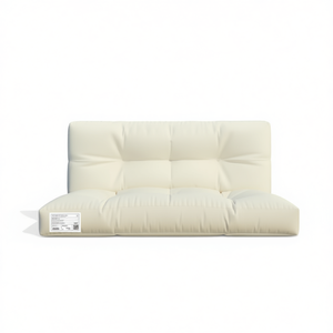 Cojín de tela para exteriores color crema 47.2x15.7x4.7 pulgadas rectangular resistente al agua para uso en todas las estaciones - Product Image 1