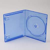 Boîtier de remplacement transparent bleu pour CD de jeu PS4 PS5, boîte de rechange