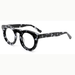 2025ラウンドフレーム軽量ファッション眼鏡ユニセックスクリアレンズ光学眼鏡 - Product Image 5