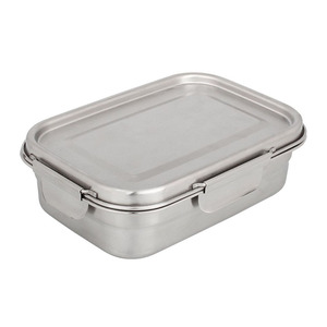 Kotak Bekal Stainless Steel Ramah Lingkungan dengan Sekat Kotak Makan Sekolah Kotak Makan Siang yang Dapat Digunakan Kembali - Product Image 2
