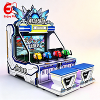 Machine de tir de balles commerciale pour 4 joueurs, jeu d'arcade de fête avec récupération de tickets pour centre de jeux
