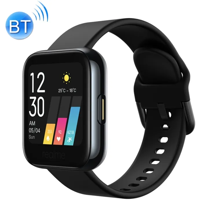 2021新ファッションRealme Watch 1 1.4インチColor Touch Screen IP68 Waterproof Smart Watch Support Real-時間Heart Rate Moniton