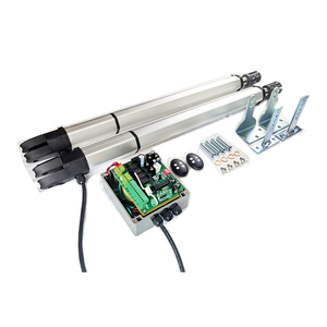 Operador de puerta automático tipo brazo lineal superventas a nivel mundial, Motor de CC, abridor de puerta oscilante doble para uso en exteriores - Product Image 3