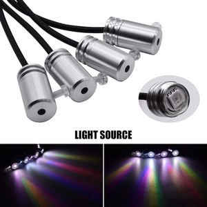 Allume-cigare USB DC câble rvb <span class=keywords><strong>voiture</strong></span> Fiber optique atmosphère lampes App/télécommande Auto intérieur lumière ambiante <span class=keywords><strong>lampe</strong></span> - Product Image 2