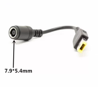 Câble convertisseur USB 7.9*5.5mm pour adaptateur chargeur Lenovo ThinkPad