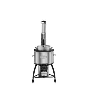 Stainless Steel High-quality Multi-functional Big <strong>Rocket</strong> Institution Wood Charcoal <strong>Stove</strong> - Product Image 1
