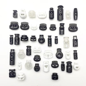 Bán buôn nhựa đầy màu sắc đôi lỗ mùa xuân khóa dây nhựa khóa - Product Image 6