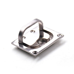 316 Stainless Steel <b>Decking</b> Floor Lock Rectangle <b>Brushed</b> Industrial Outdoor Waterproof Interlocking Square Edged - Product Image 2