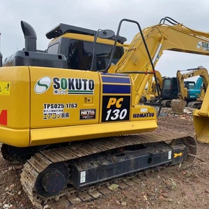 รถขุด 13 ตัน มือสอง ยี่ห้อโคมัตสึ รุ่น PC130 Pc130-8 Pc130-7 Pc130-10 รถขุดไฮดรอลิกแบบตีนตะขาบ ขาย - Product Image 2