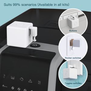 Tuya Fingerbot aracı paketi akıllı Fingerbot anahtarı düğmesi itici akıllı yaşam App ses kontrolü beyaz siyah akıllı ev - Product Image 3