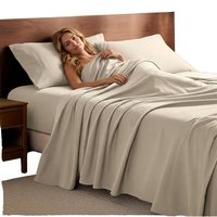 Parure de lit Bare Home 100 % coton, confortable et légère, avec housse de couette et drap-housse à poches profondes, pour lit King ou Queen, lavable en machine