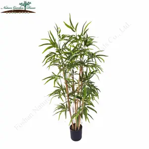 Eco Friendly Outdoor,Indoor Bamboo Plant With Pots Decoration Artificial Tree