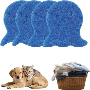 Mitaines et rouleaux en silicone réutilisables de haute qualité pour enlever les poils d'animaux, double pack, attrape-poils de chien collant - Product Image 1