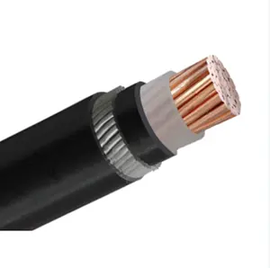 0.6/1 kV Single-core PVC insulated Aluminum or copper conductor armoured power cable 185sq.mm electrical power wire